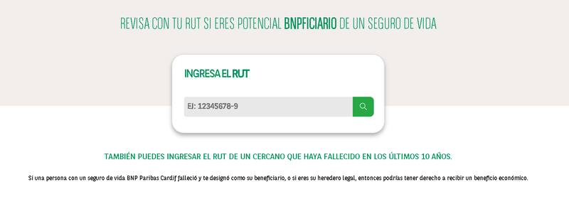 Así es la plataforma de la campaña BNPBeneficiarios.