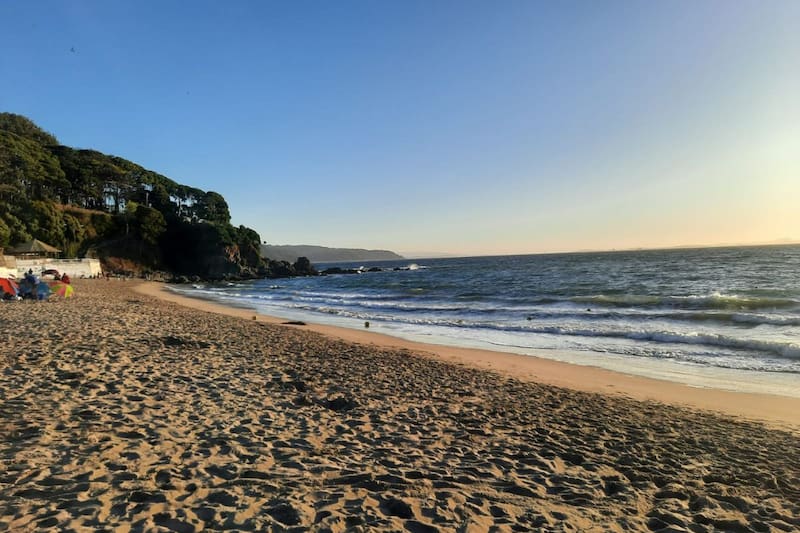 Queda a pasos del centro de la comuna, la explanada, la caleta y el comercio.
Créditos: Daniela Jerez.