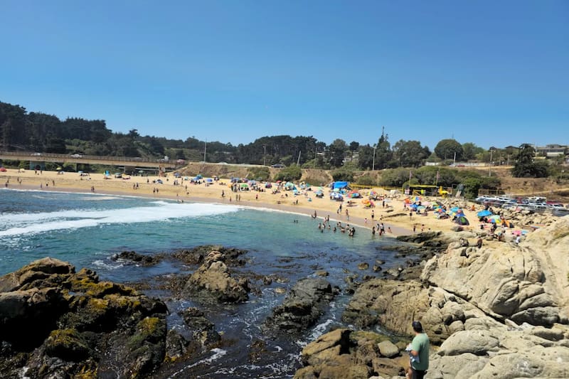 Al ser poco conocida, este lugar es perfecto para una escapada cerca de Santiago. Créditos: Google Maps.