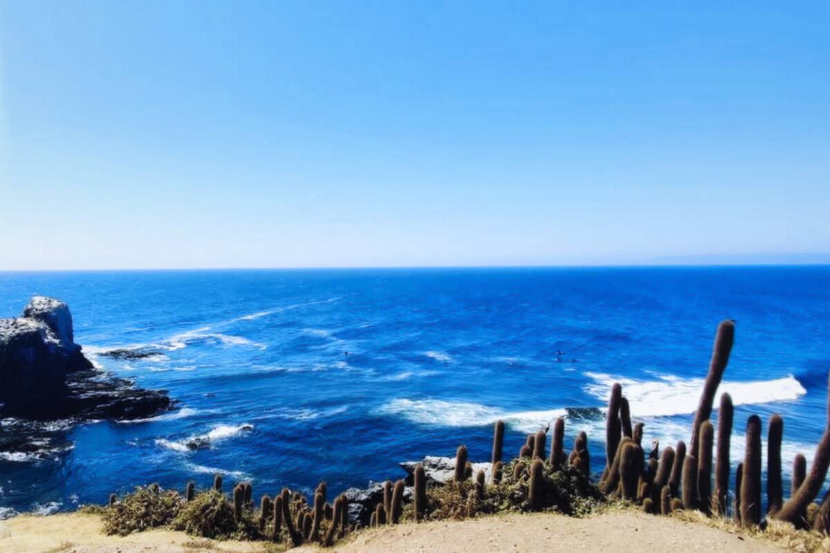 A pasos de las cabañas, perfecto para refrescar. Créditos: @cabanastinajasdelmar vía Instagram.