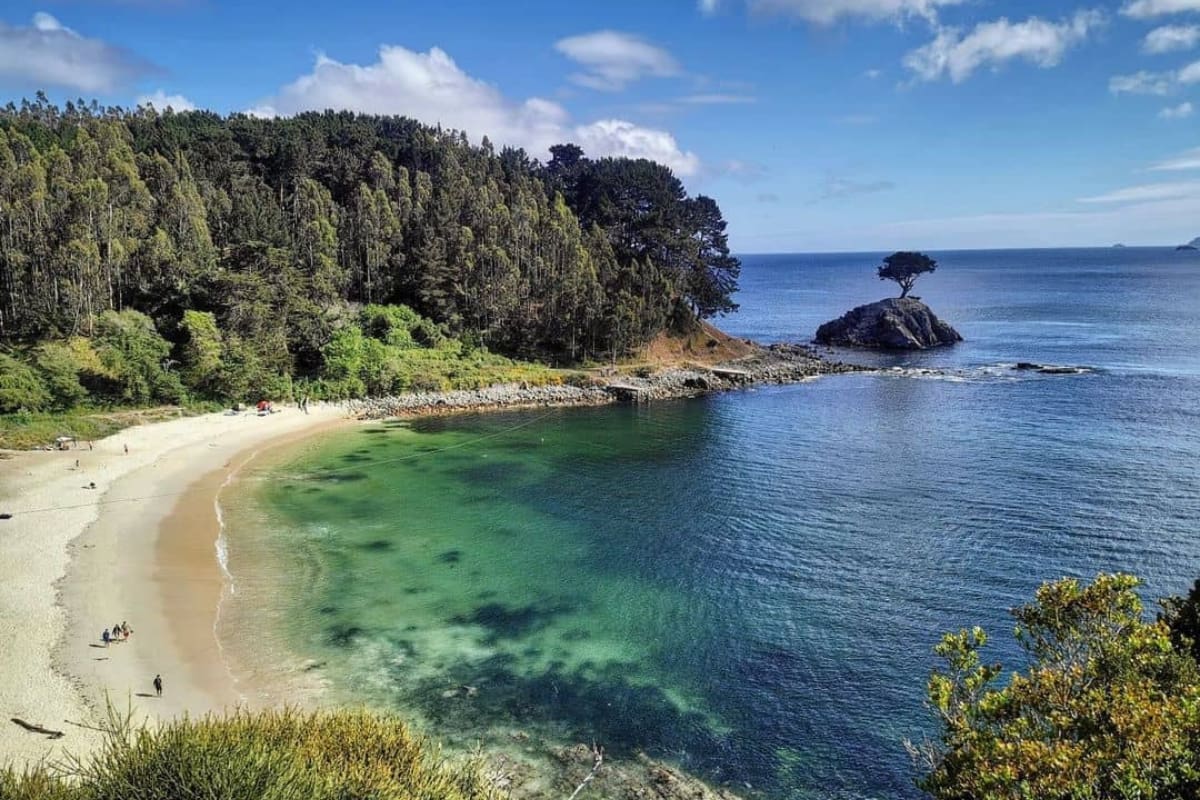 Descubre dónde está ubicado este secreto balneario de Chile.