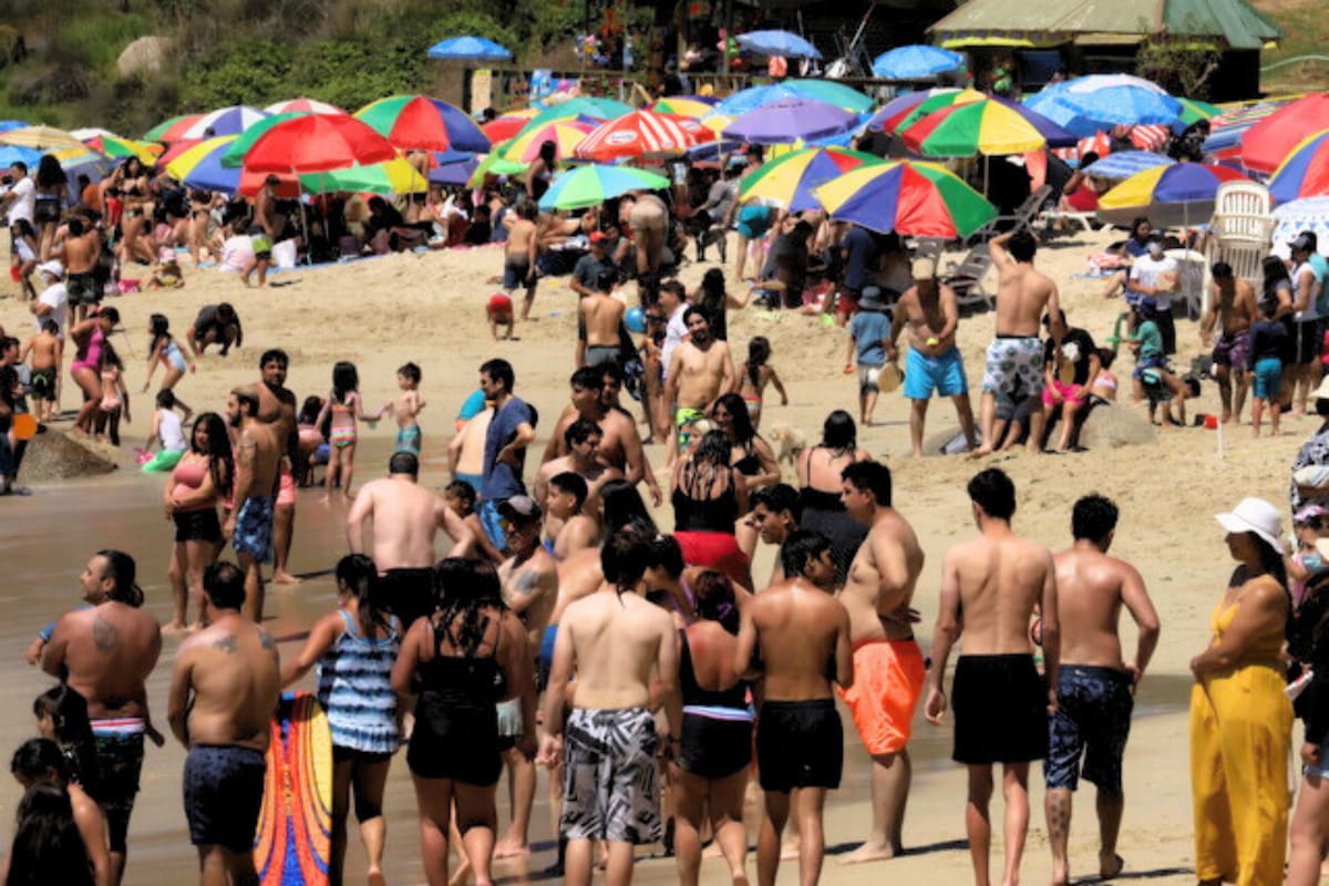 Cierre de bahía Tongoy prohíbe extracción y consumo de mariscos. Créditos: @agenciaunochile vía X.