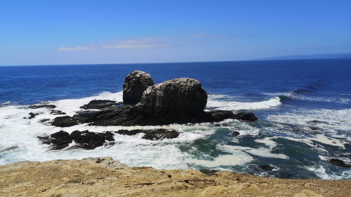 A tres horas de Santiago: Esta playa es ideal para los amantes de los deportes acuáticos