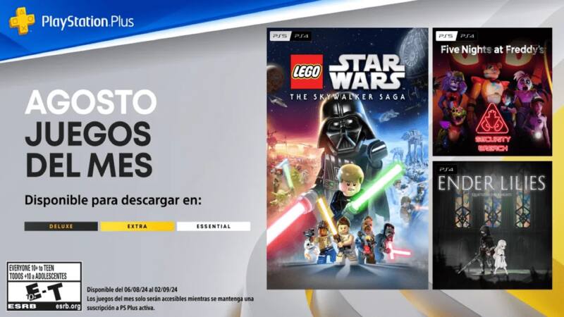 Los juegos que estarán gratis para PlayStation.
