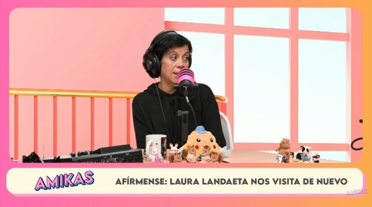La periodista también habló del tema en su aparición en el programa de Valeria Luna y Castro. Créditos: El club de lectura de las amikas.