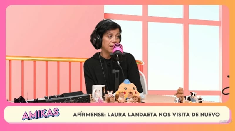 La periodista también habló del tema en su aparición en el programa de Valeria Luna y Castro. Créditos: El club de lectura de las amikas.