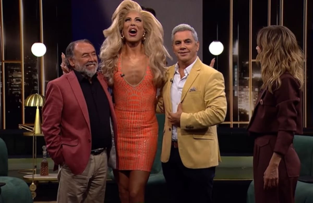 Don Carter, Sofía Camará y José Miguel Viñuela en PH. Créditos: Captura CHV