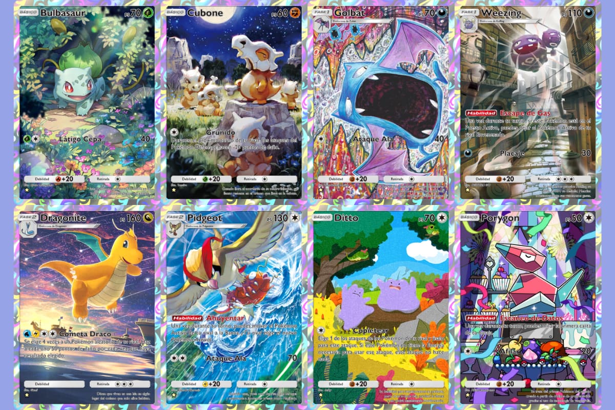 Necesitarás todas estas cartas.