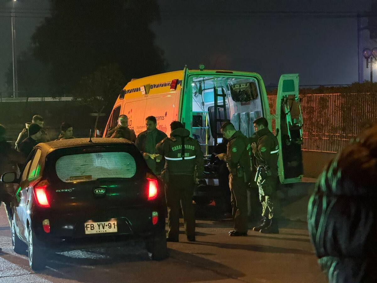Impacto: Periodista de Canal 13 fue atropellado en punto de prensa