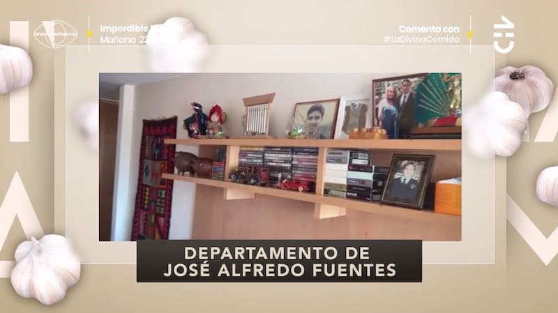 Algunos recuerdos de su rincón de trabajo. Créditos: CHV.