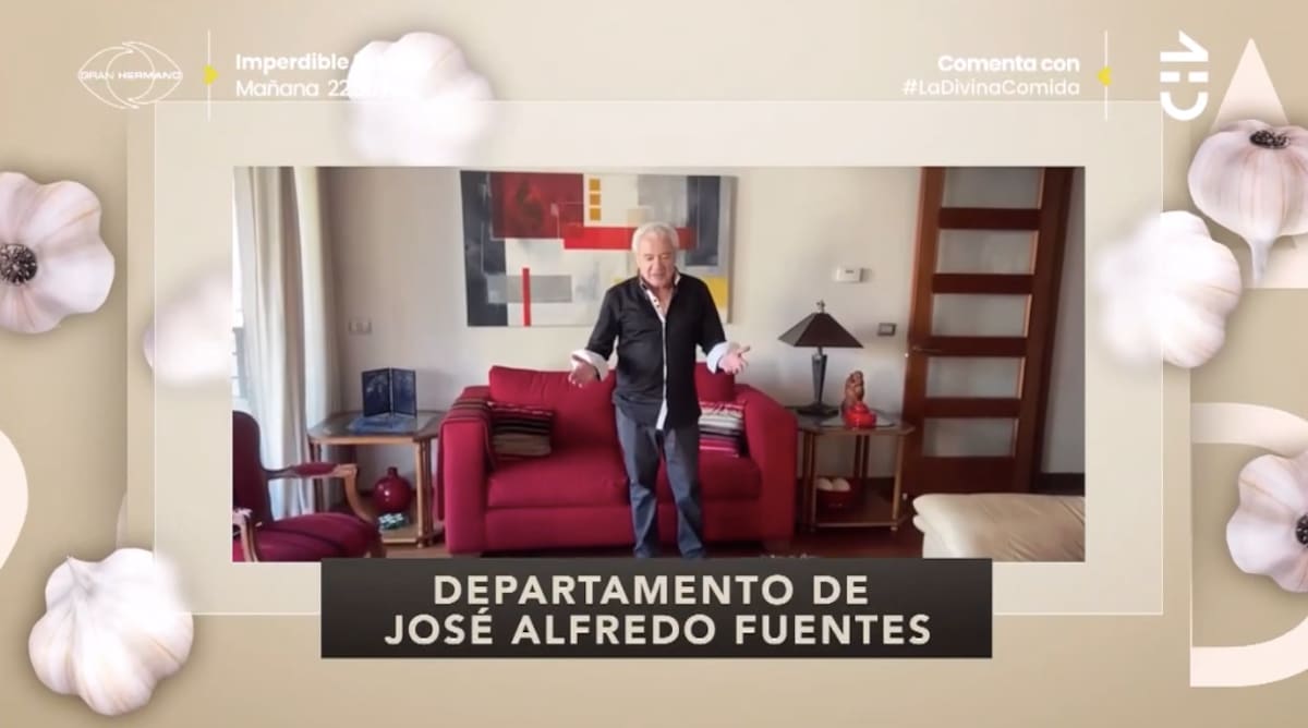 El living de su departamento. Créditos: CHV.