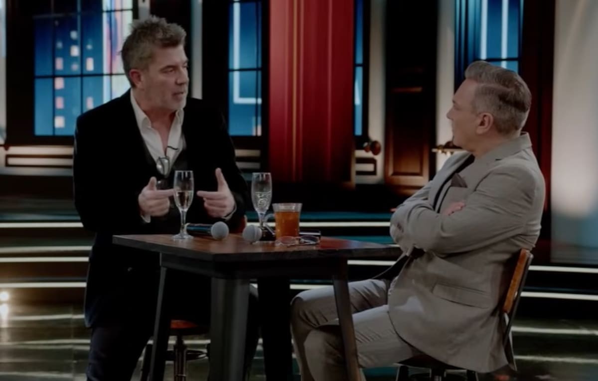 Pollo Valdivia estuvo invitado a "Al Piano con Lucho". Créditos: Pantallazo TV+