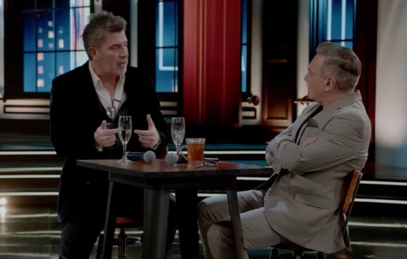 Pollo Valdivia estuvo invitado a "Al Piano con Lucho". Créditos: Pantallazo TV+