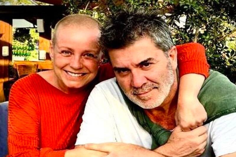 Claudia Conserva y Pollo Valdivia Instagram