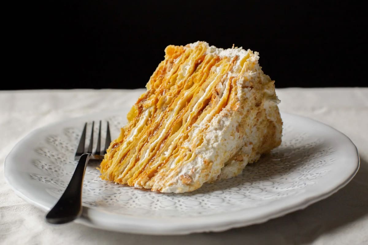 Aprende a cocinar esta receta de torta de plátano casera. Créditos: La Cocina Chilena.