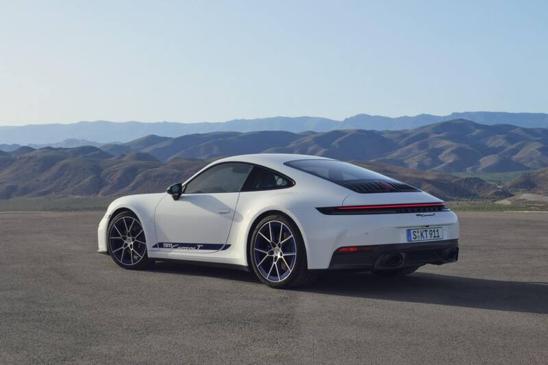 El Porsche 911 Carrera T es una de las opciones pensadas en los más puristas