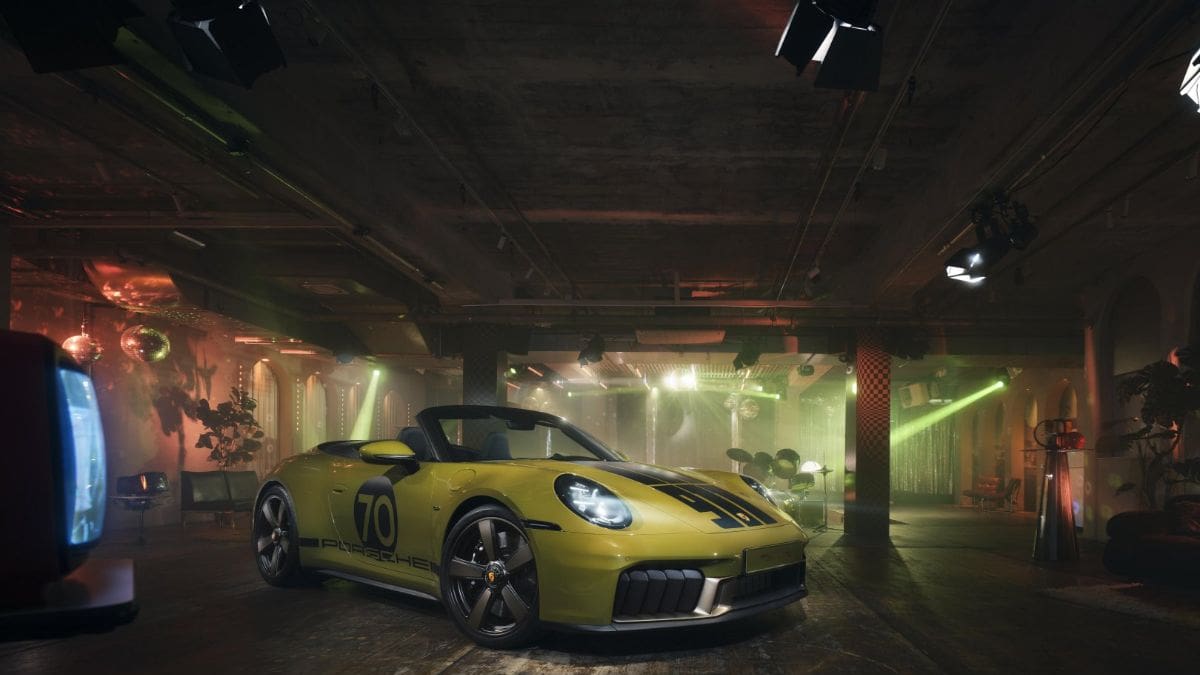 Porsche presentó un descapotable que toma el espíritu de los 70