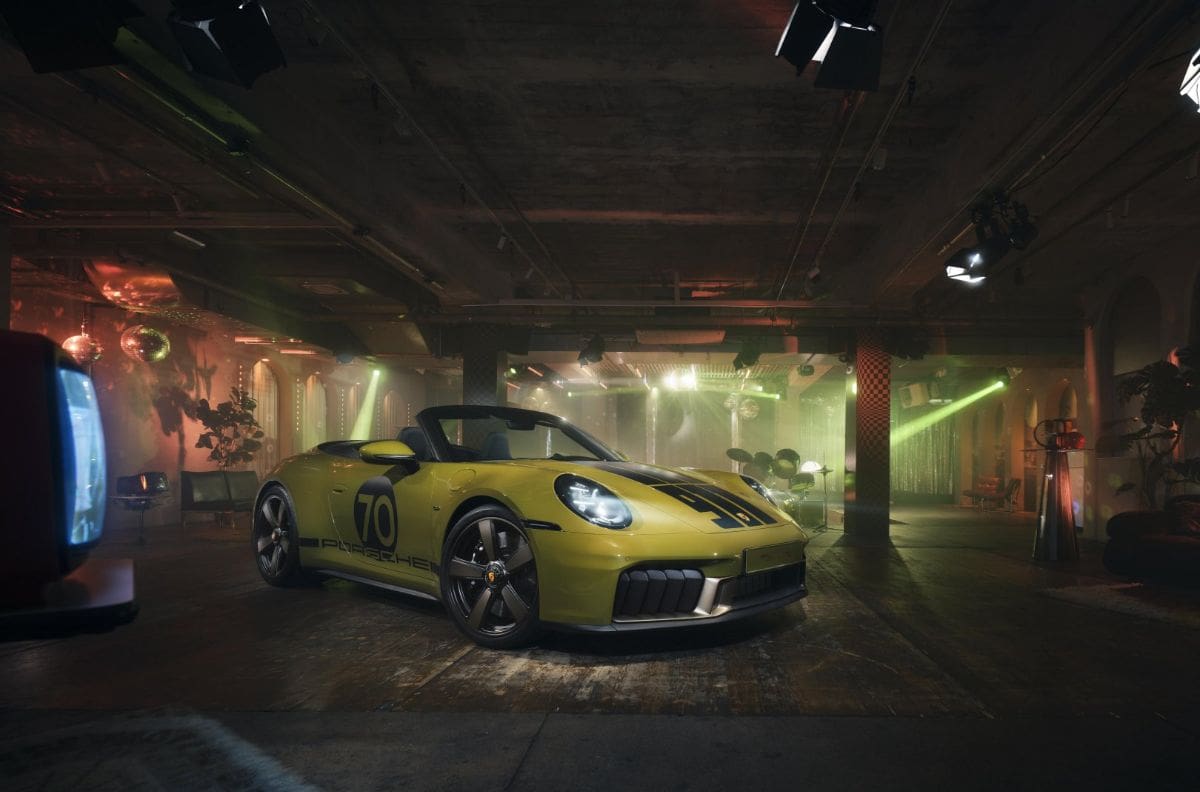 Porsche presentó un descapotable que toma el espíritu de los 70