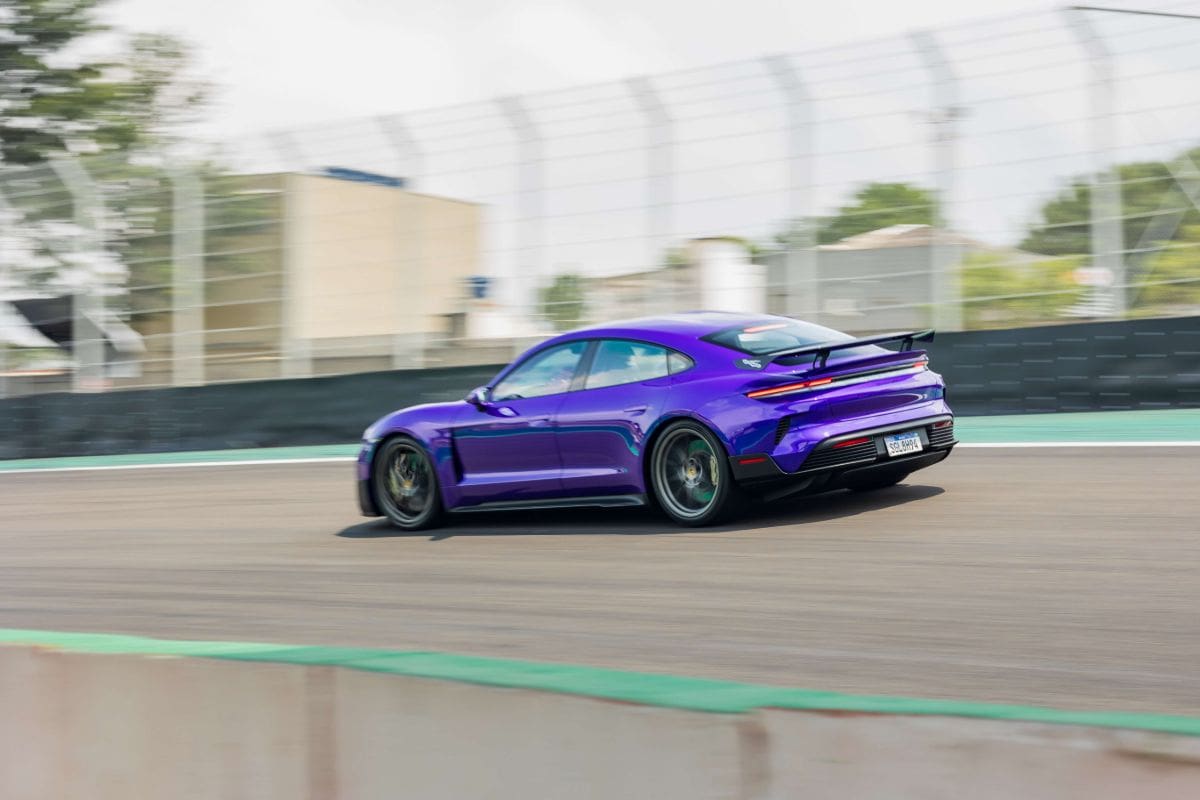 El Porsche Taycan GT estableció nuevo récord en Brasil