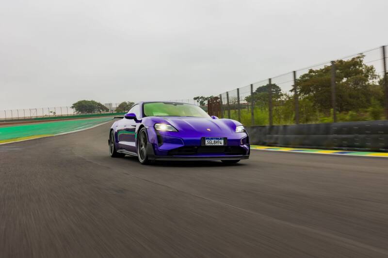 El Porsche Taycan GT estableció nuevo récord en Brasil