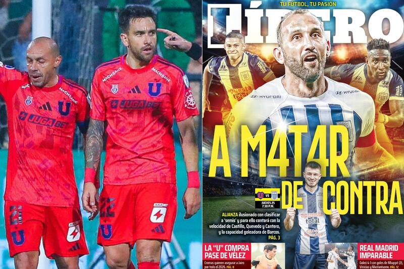 Portada Líbero desafiando a la U.