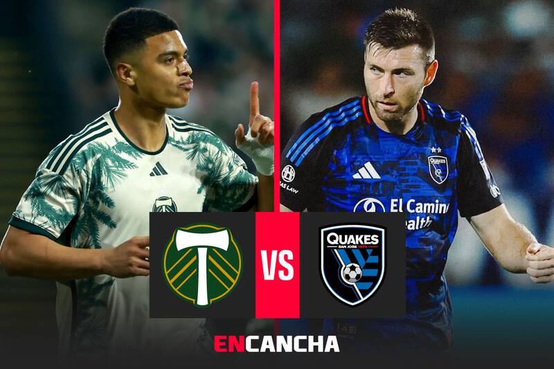 por la MLS. Foto: RRSS Portland Timbers y San José Earthquakes.