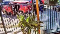 VIDEO | Portonazo frustrado: Carabinero de franco detiene robo de vehículo en Maipú