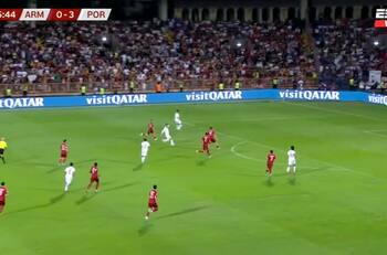 Cristiano Ronaldo marcó este golazo con Portugal y quedó a un grito de hacer historia
