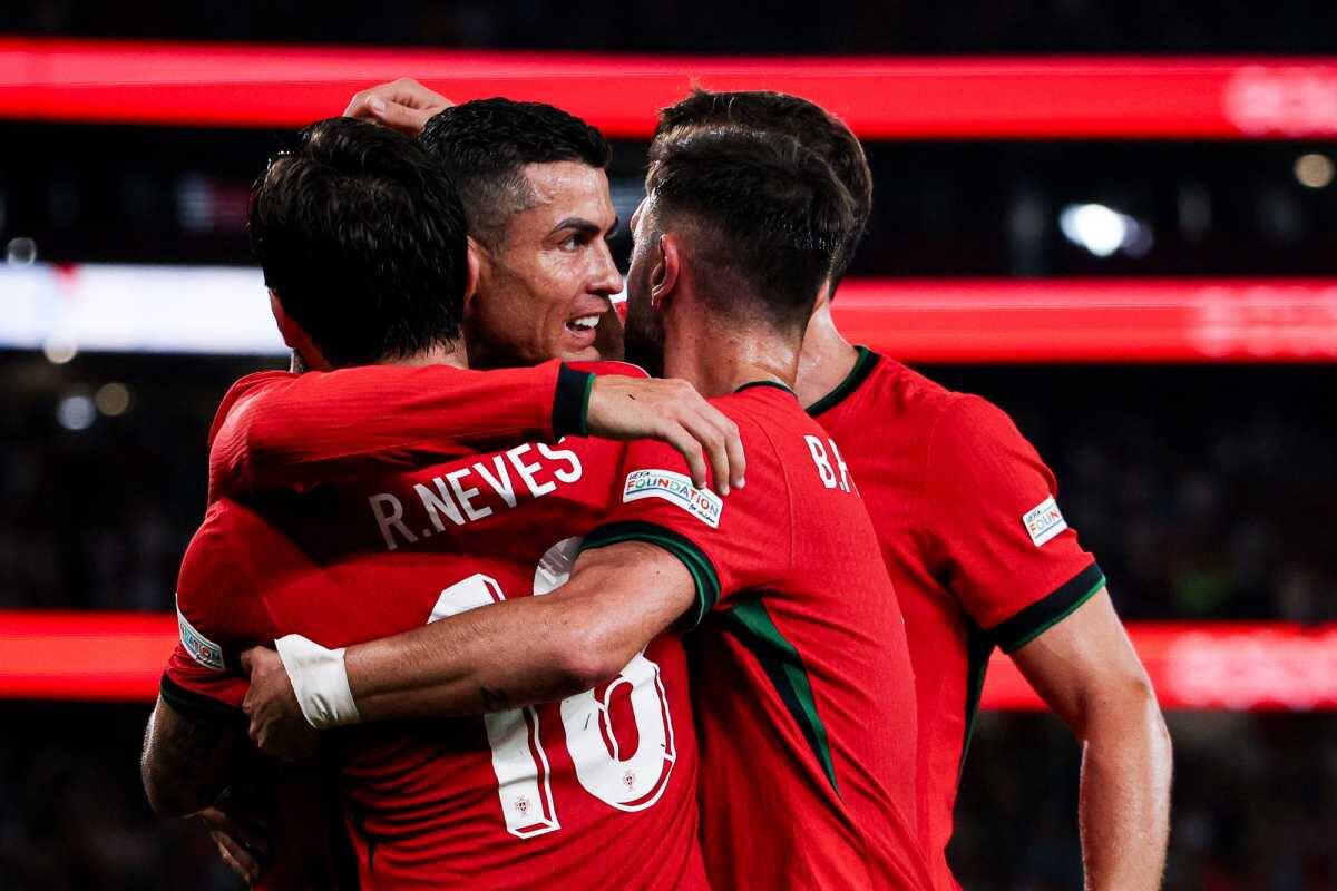 Sin Cristiano Ronaldo en cancha, los lusos golearon a Armenia y clasificaron al Mundial de 2026. Foto: Agencia ATON.