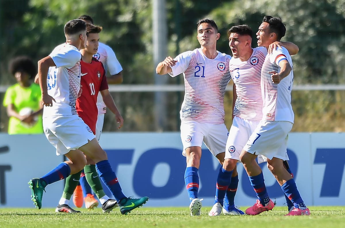 Así fue el gol de Mathias Pinto que le dio el triunfo a La Roja Sub 23 sobre Portugal