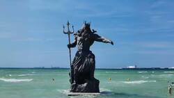 ¡Algunos quieren destruirla! ¿Por qué en México aseguran que esta estatua de Poseidón es culpable de los desastres naturales?