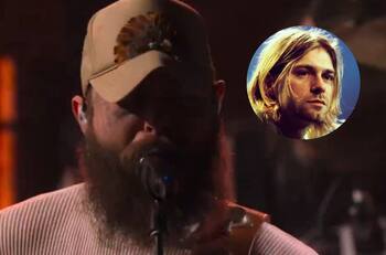 El clásico y mega conocido tema de Nirvana que Post Malone tocó en vivo, pese a que años atrás le hizo un desaire