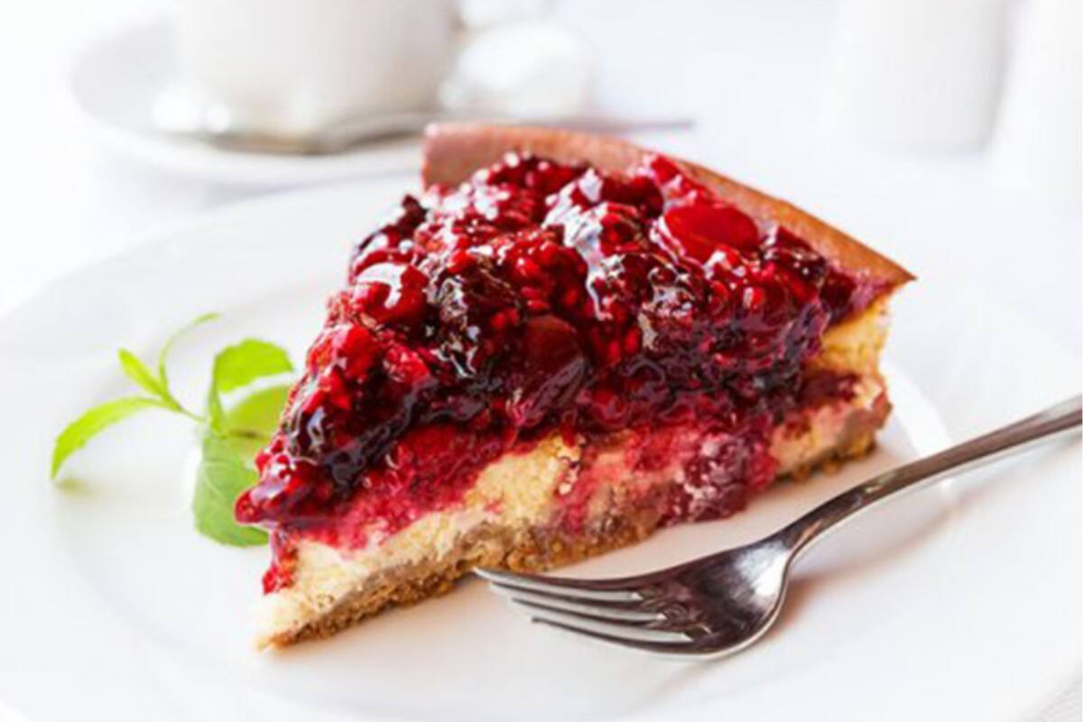 Este cheesecake es ideal para la noche del 24 y 31 de diciembre.