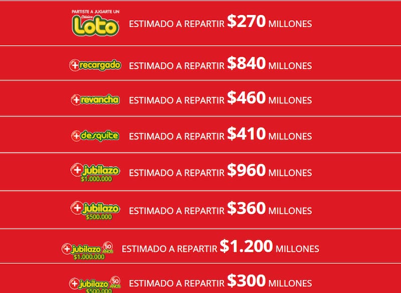 Este martes se repartirán $4.800 millones.