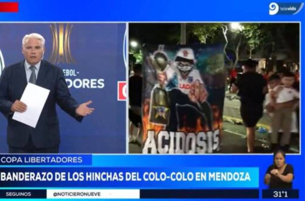 “Es una asquerosidad”: en Argentina estallan contra los hinchas de Colo Colo en Mendoza
