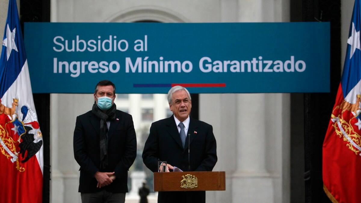 Presidente Piñera aclaró dudas sobre el Ingreso Mínimo Garantizado