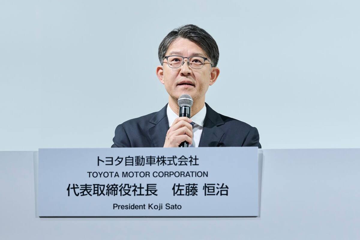 Koji Sato, Presidente de Toyota Motors anunció los cambios en su división diésel