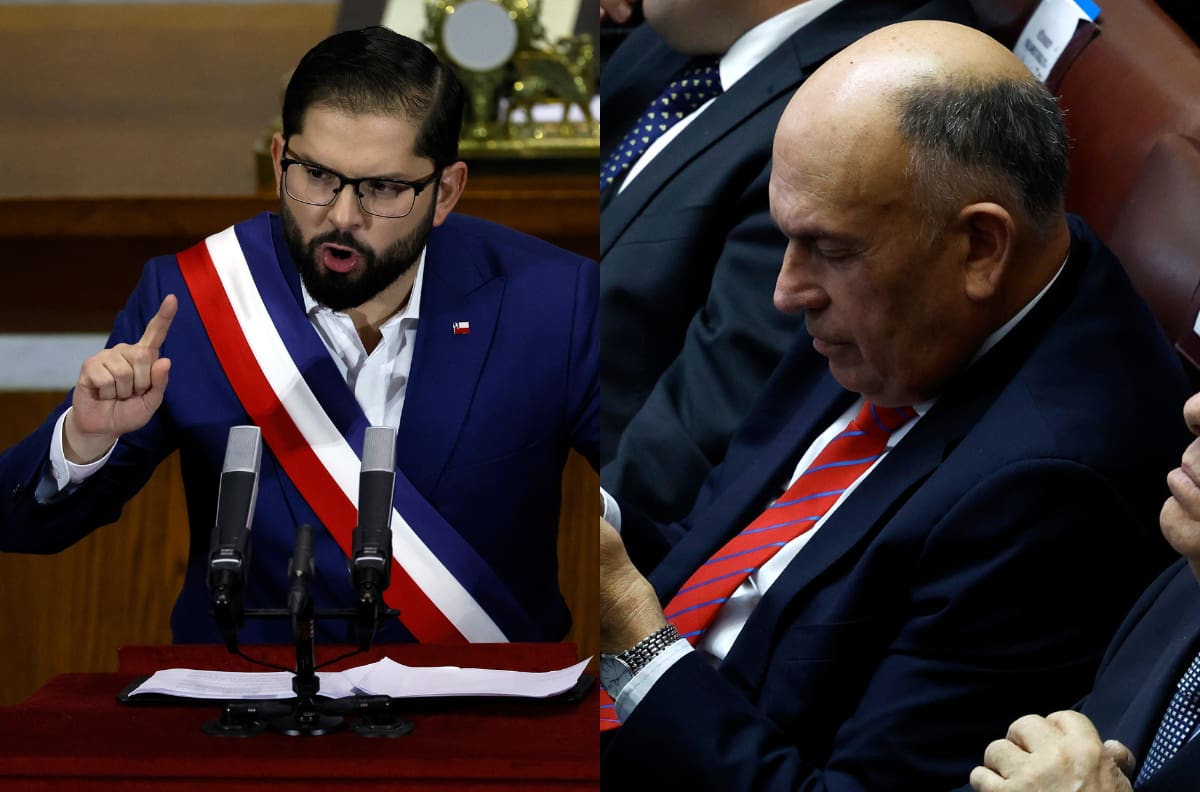 VIDEO | “¡No señor, no mienta!”: El encontronazo entre Boric y diputado Bobadilla durante la Cuenta Pública 2024
