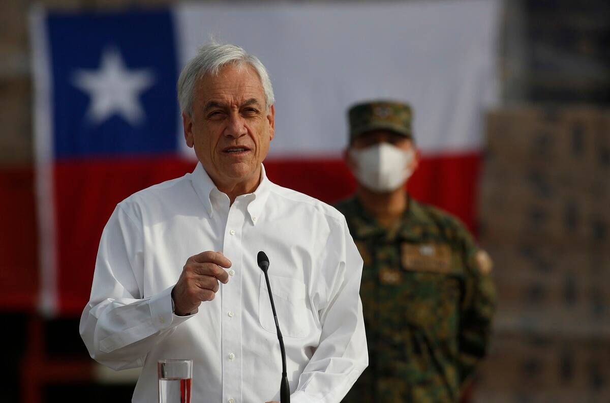 Piñera anuncia que acelerarán entrega de cajas de mercadería: Esperan llegar a 60 mil diarias