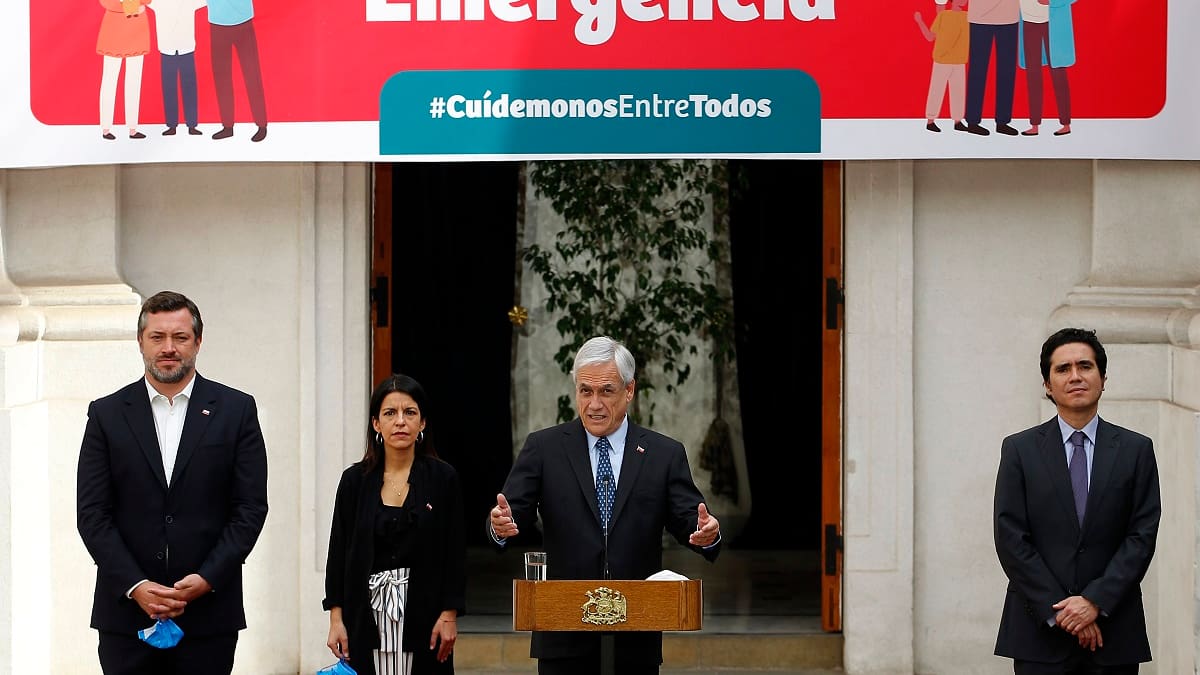 Piñera anuncia nuevo Ingreso Familiar de Emergencia
