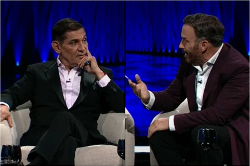 mostró un encontrón entre Miguel Ángel Guzmán y Javier Fernández.