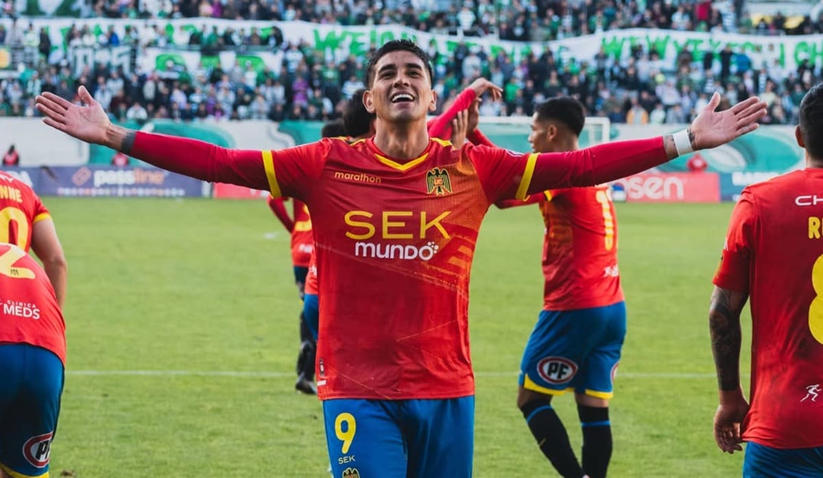 Unión Española derrotó a Deportes Temuco en el Germán Becker. Foto: Instagram Unión