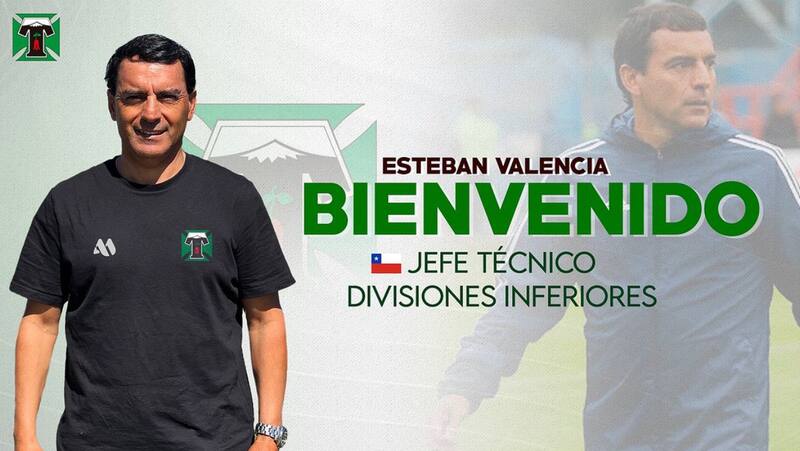 Deportes Temuco anunció la llegada de Esteban Valencia.