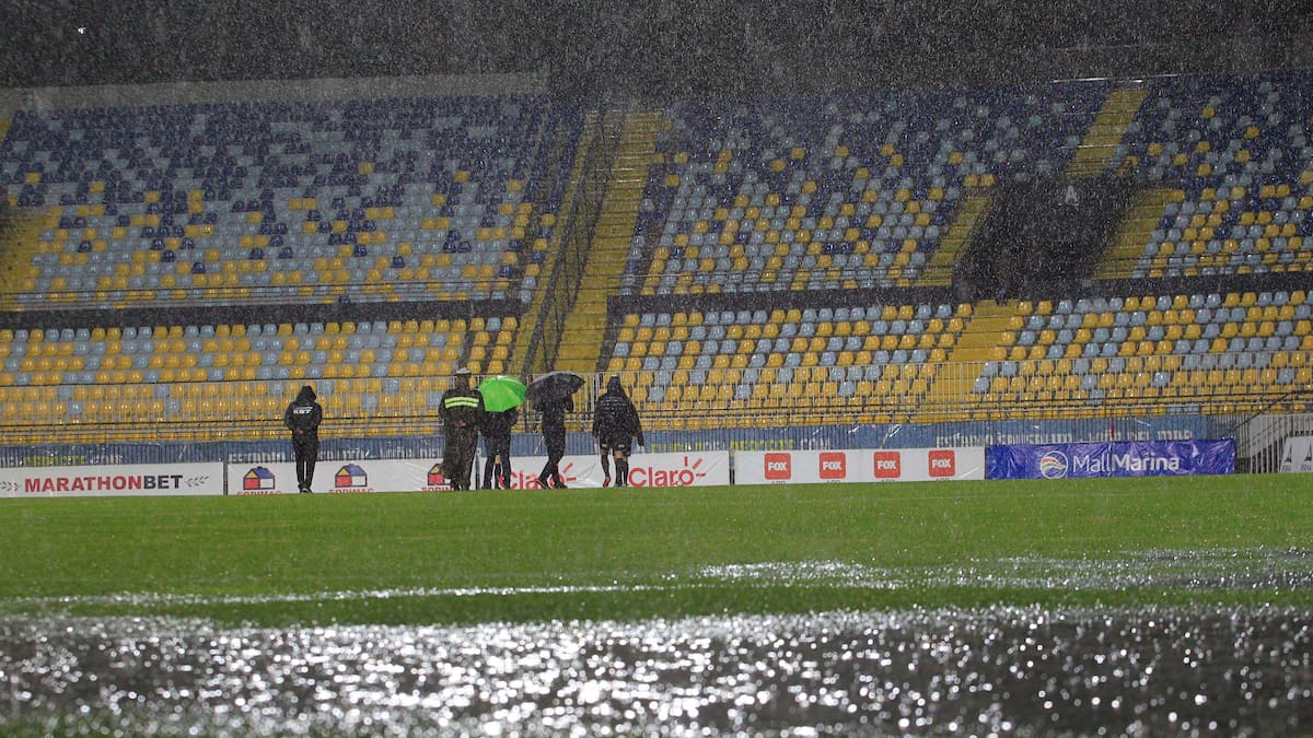 Toda la fecha de la Primera B es suspendida debido al temporal en la zona central