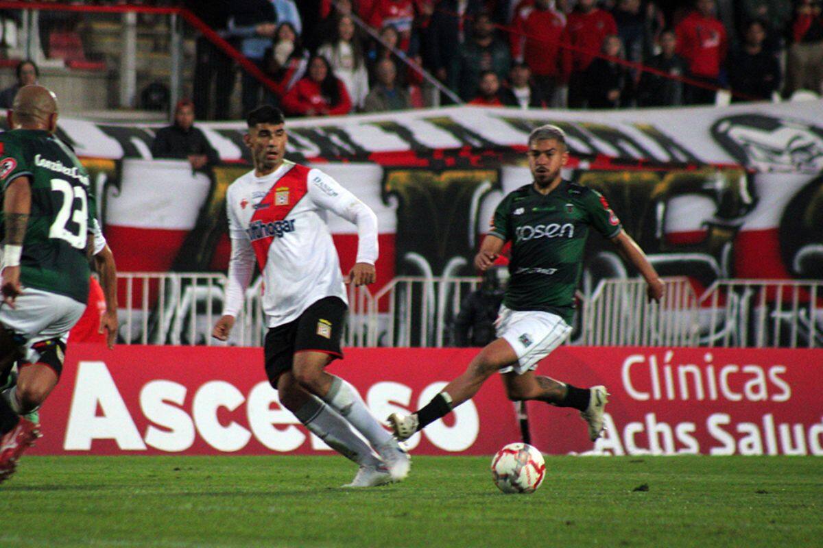 El partido de la discordia entre Curicó Unido y Deportes Temuco, correspondiente a la fecha 10 del Ascenso. Foto: Campeonato Chileno.