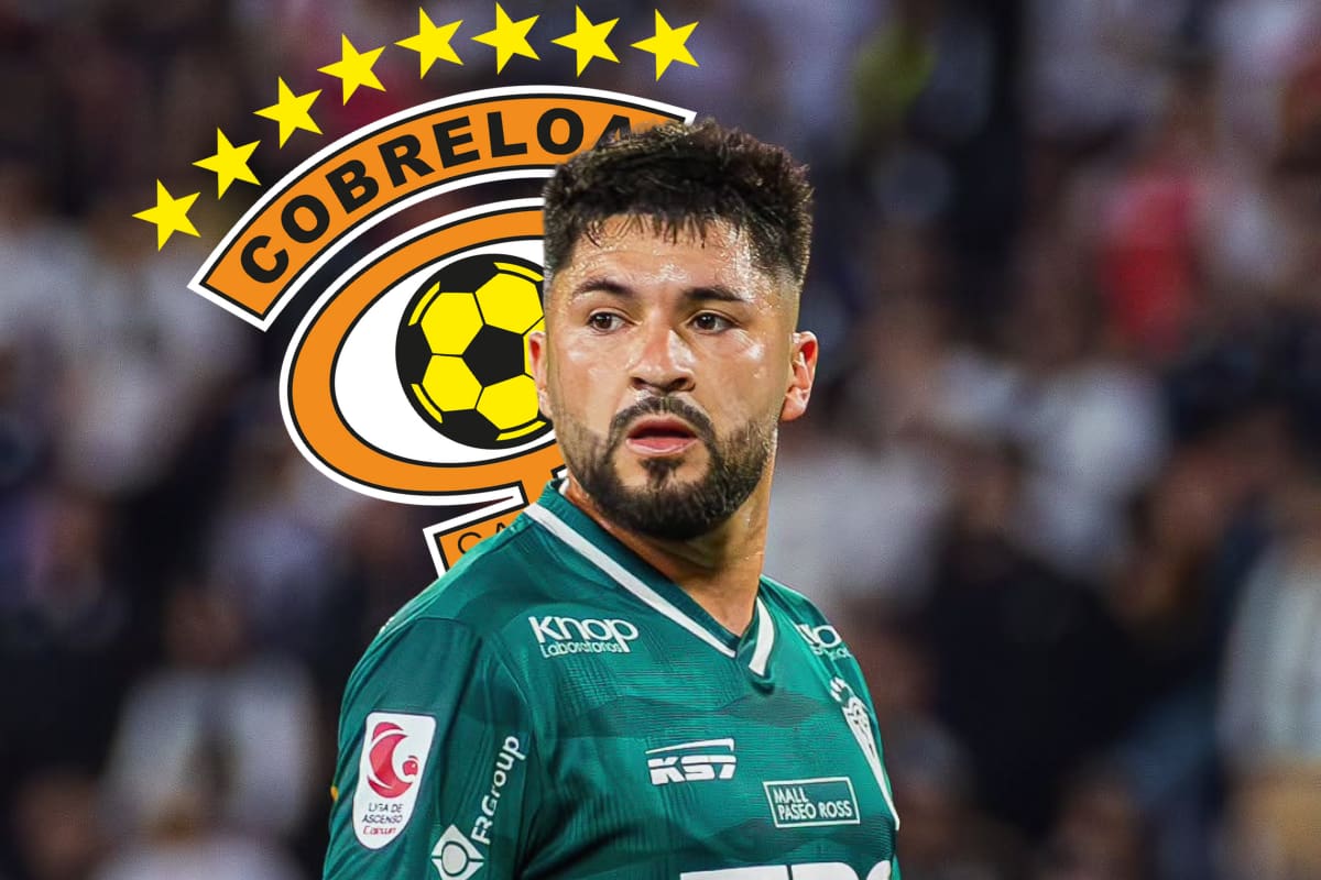 Jorge Gatica fue presentado en Cobreloa. Foto: @paulgaticav en Instagram.