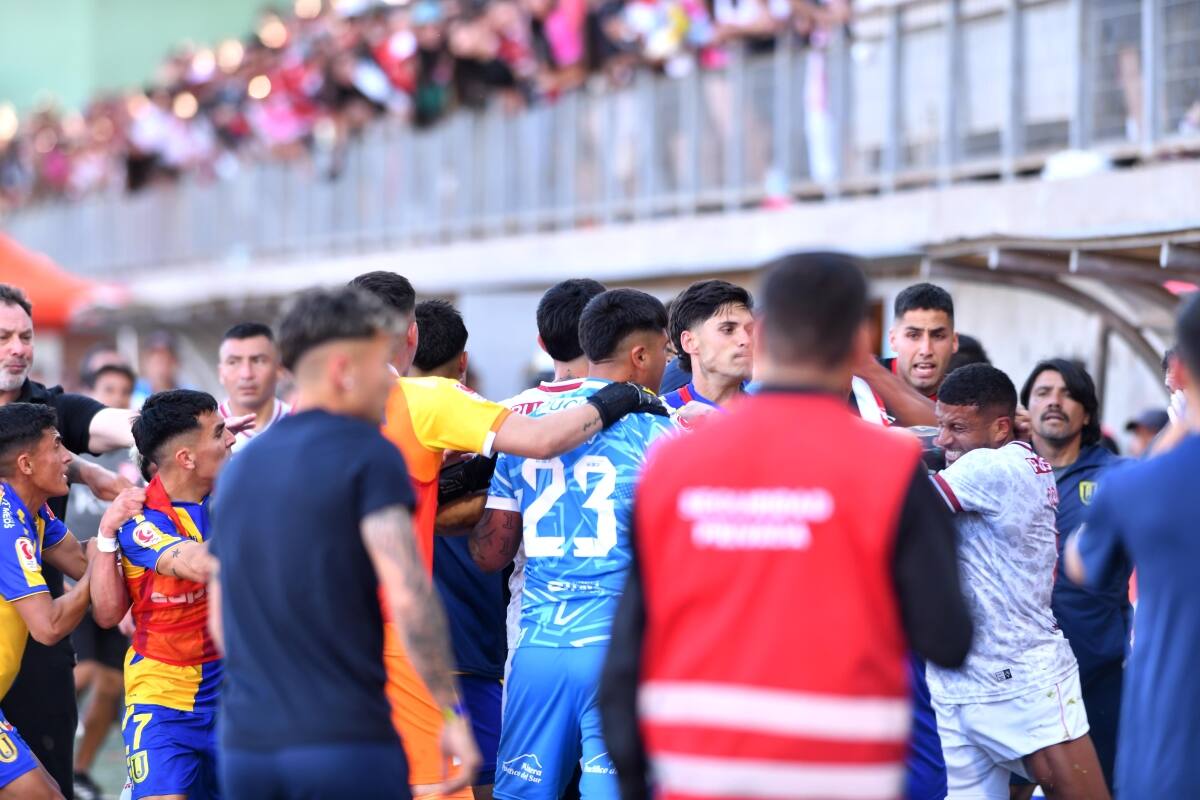 Los incidentes se registraron el 1 de noviembre pasado en Copiapó. Foto: Agencia Aton.