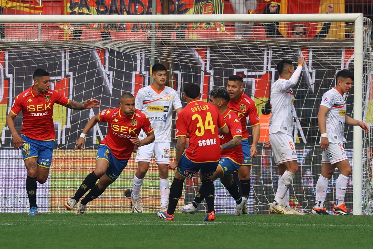 Unión Española y Cobreloa se vuelven a enfrentar. Agencia Aton