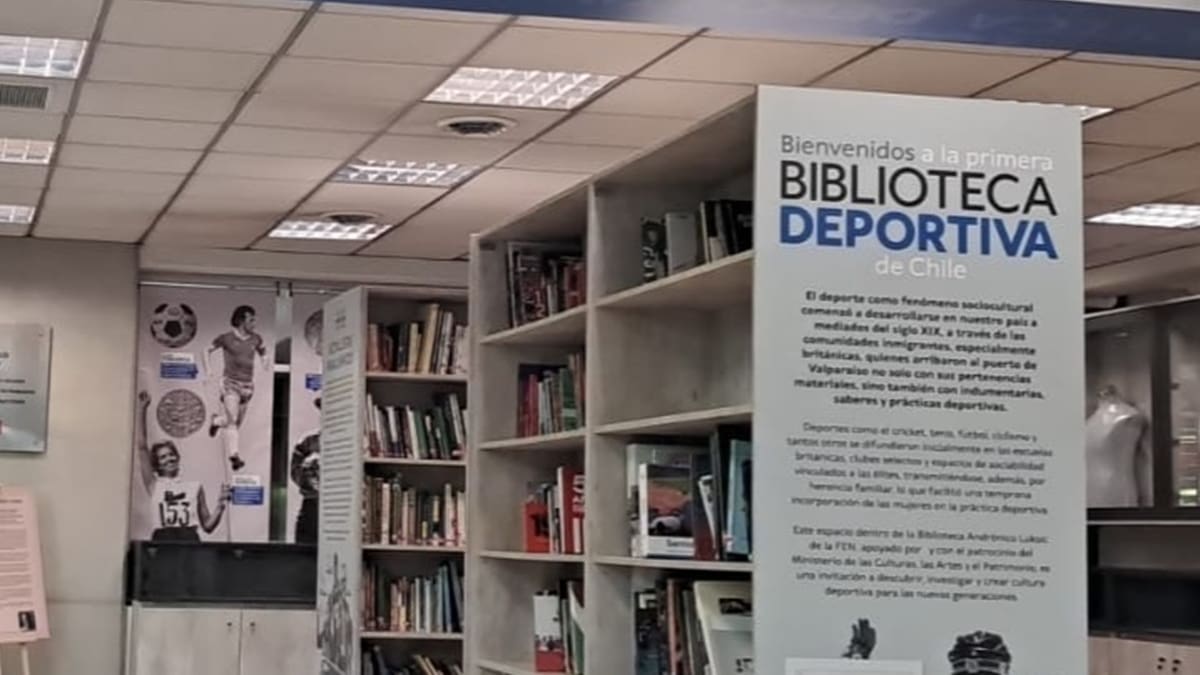 FEN y CEDEP inauguran la primera Biblioteca Deportiva Pública de Chile