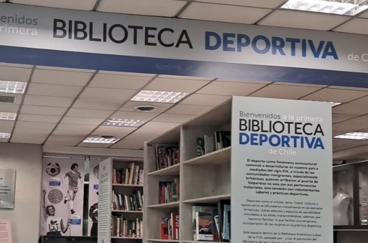 FEN y CEDEP inauguran la primera Biblioteca Deportiva Pública de Chile